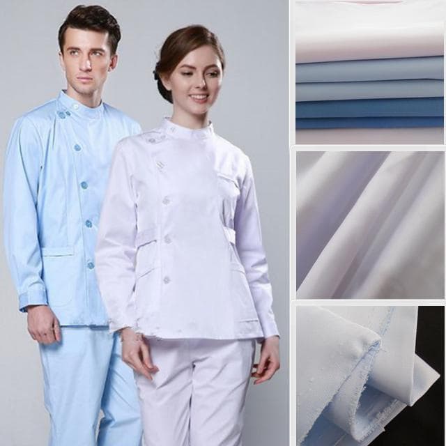 Polyester Cotton Hospital Workwear Fabric Medical Uniform Fa